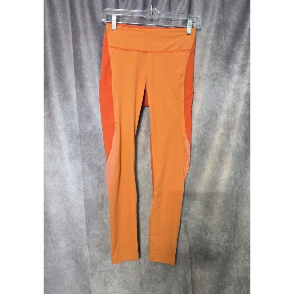 Outdoor Voices Womens Sunstone Paprika Peach Zoom 7/8 Leggings Size S